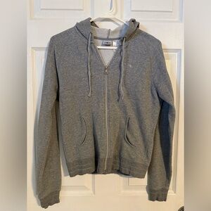 Women’s Athletic Works Brand Gray Zip-Up Sweatshirt Size M